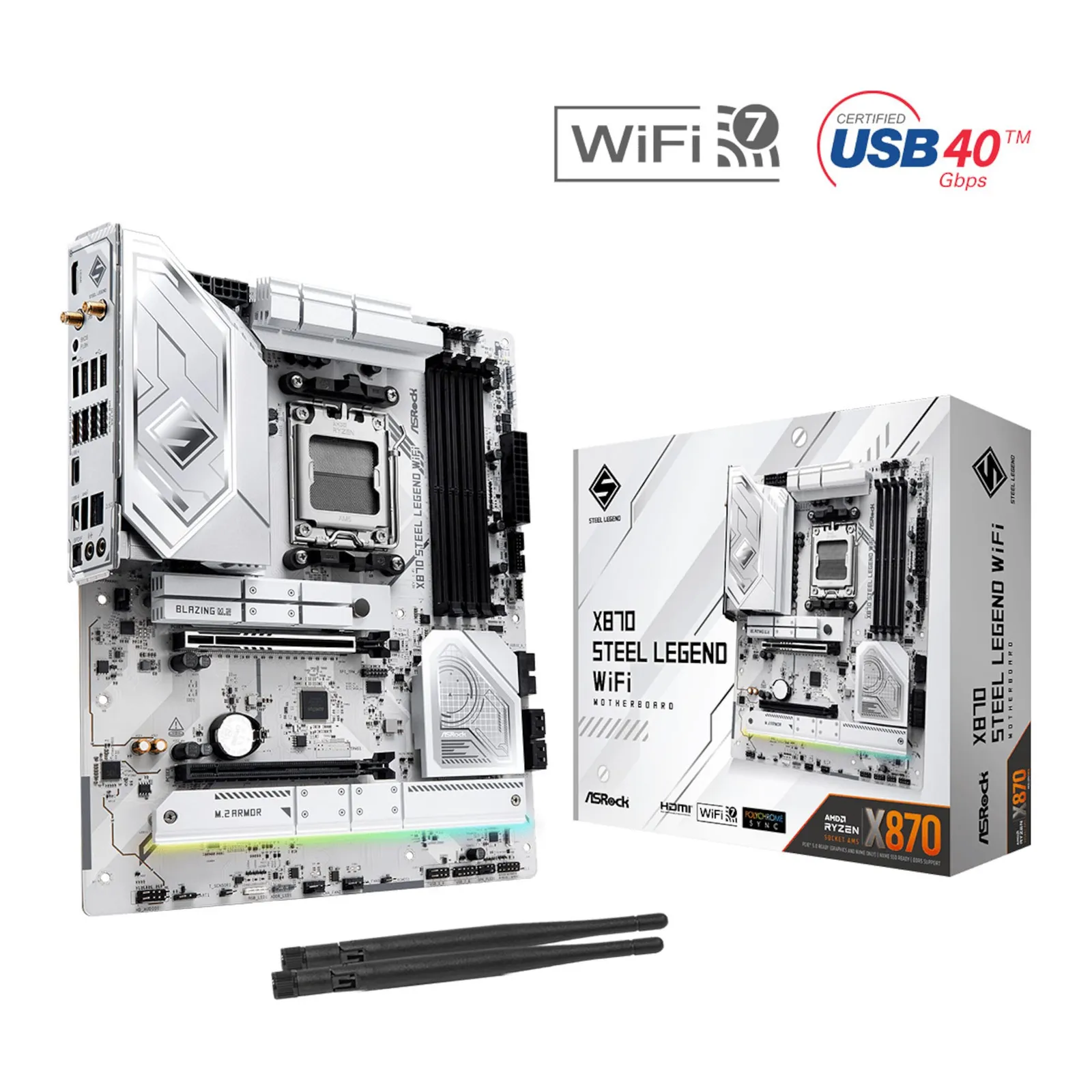 ASRock X870 Steel Legand WIFI ATX, matična ploča