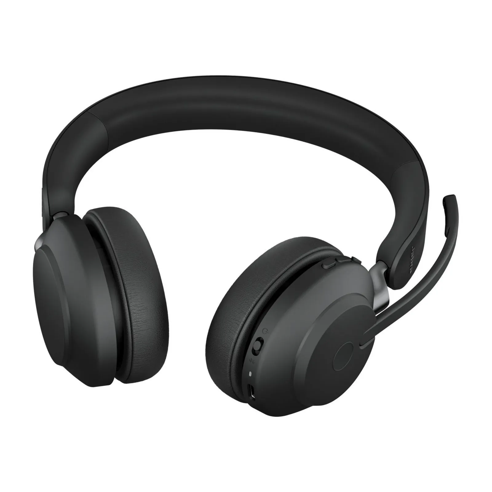 Jabra Evolve 2 65 UC bežične Bluetooth stereo slušalice s punjačem, crne boje - Slika 3