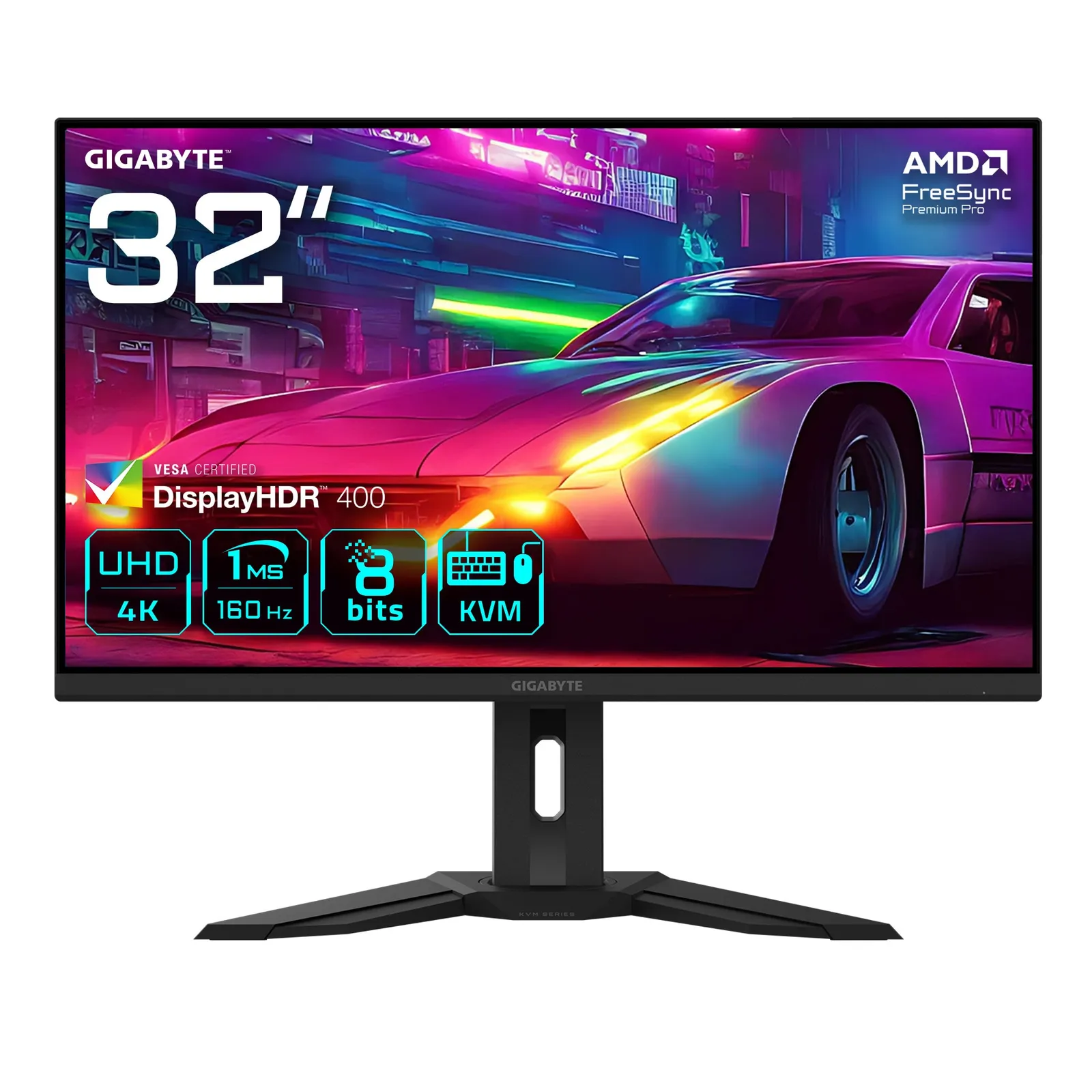 Gigabyte M32UP 80cm (31,5") 4K IPS Gaming Monitor 16:9 HDMI 2.1/DP/USB/USB-C 160Hz HDR 1ms
