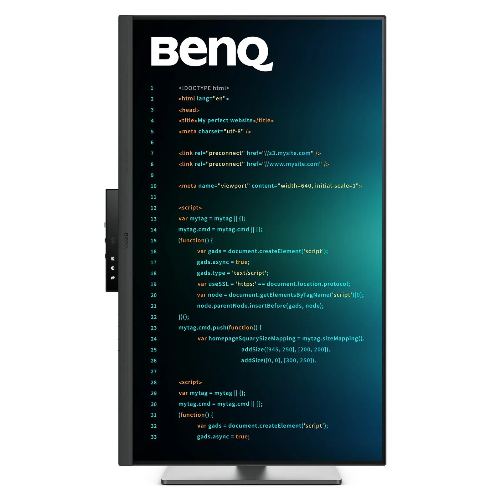 BenQ RD320U 80cm (31,5") 4K IPS Profi-Monitor 16:9 HDMI/DP/USB-C PD90W 60Hz - Slika 4