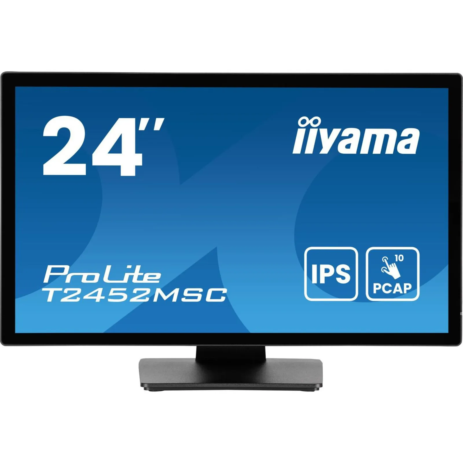 iiyama ProLite T2452MSC-B1AG 60, 5cm (23, 8") FHD IPS Touch Monitor HDMI/DP/USB 60Hz