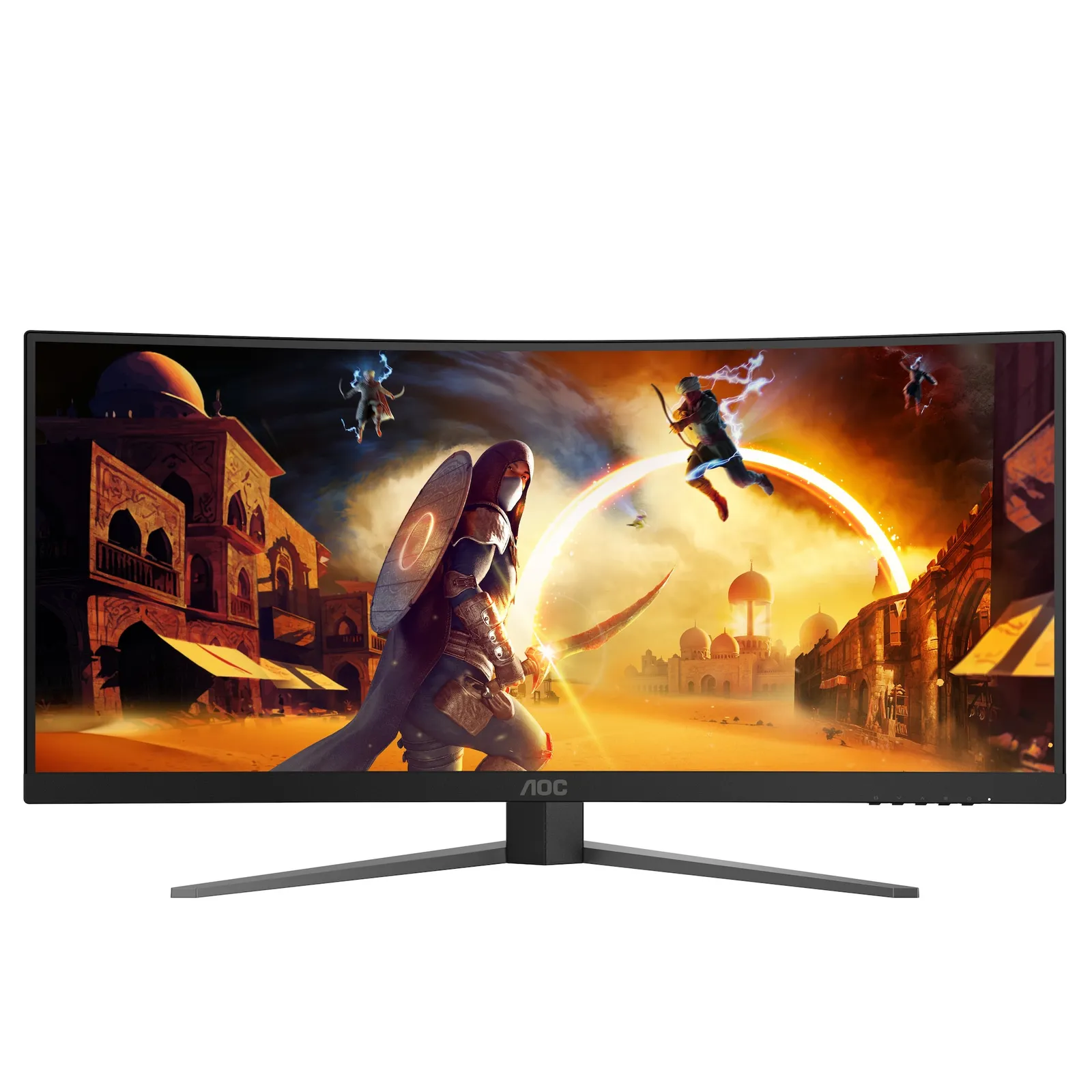 AOC CU34G4 86,4cm (34") UWQHD VA Curved Gaming Monitor 21:9 HDMI/DP 180Hz 1ms Sync - Slika 4