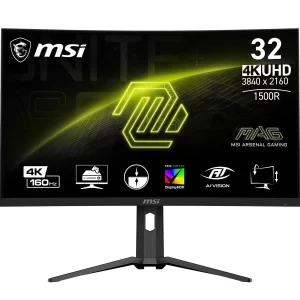 MSI MAG 321CUPDFDE 80cm (31.5") FHD 320Hz / 4K 160Hz (DualMode) VA Gaming Monitor Curved 16:9 HDMI/DP/USB-C 0,5ms