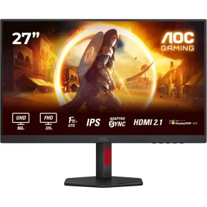 AOC U27G4R 68,6cm (27") 4K / FHD (DualMode) IPS Gaming Monitor 16:9 HDMI/DP/USB 160Hz/320Hz Sync