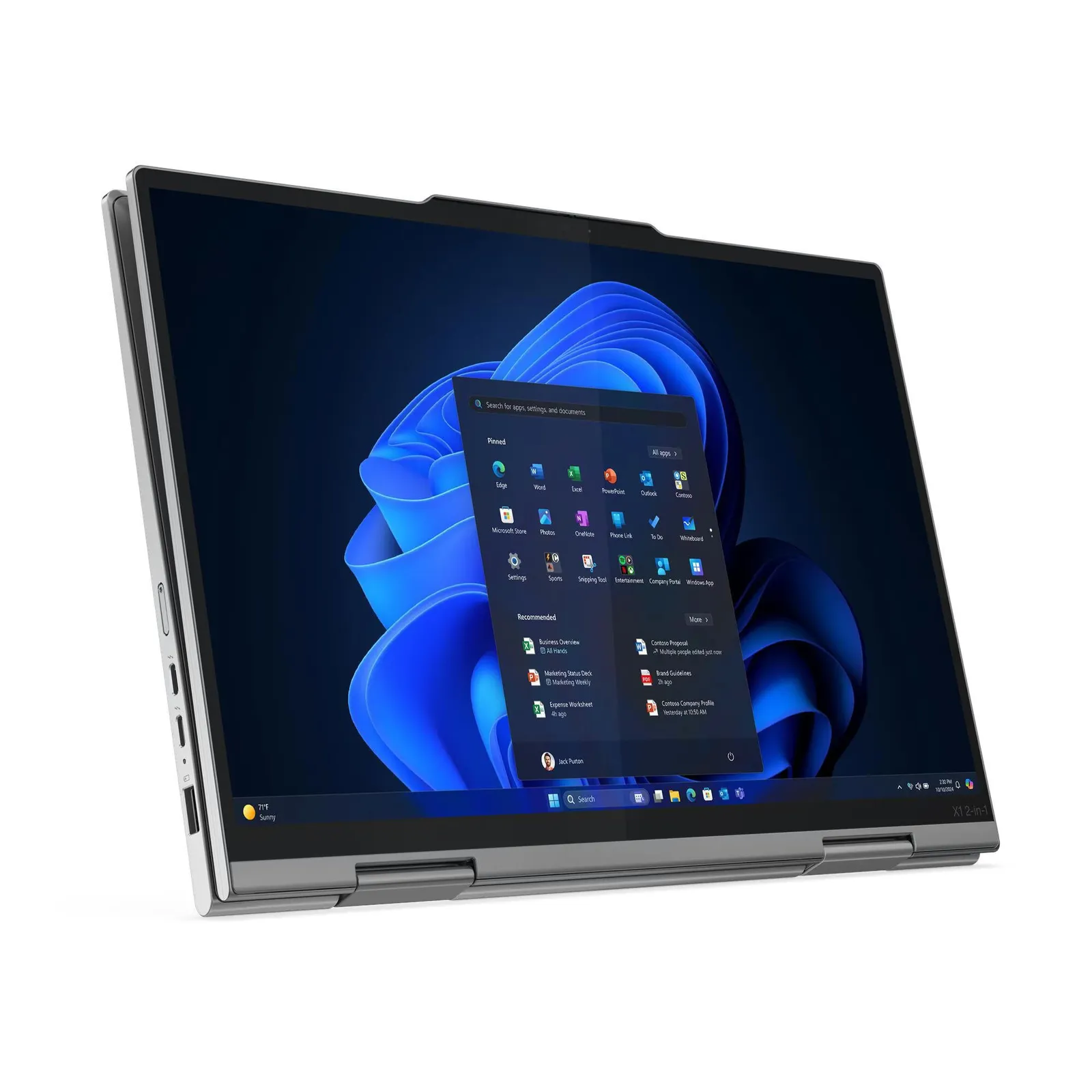Lenovo ThinkPad X1 2-in-1 G10 21Q0005VGE 14" 2.8K Core Ultra 7 265U 64GB/2TB 5G Win11 Pro - Slika 3