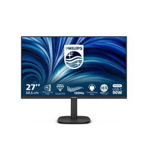 Philips 27B2U3601 68,6cm (27") QHD IPS Office Monitor 16:9 HDMI/DP/USB-C PD90W/LAN 120Hz 4ms