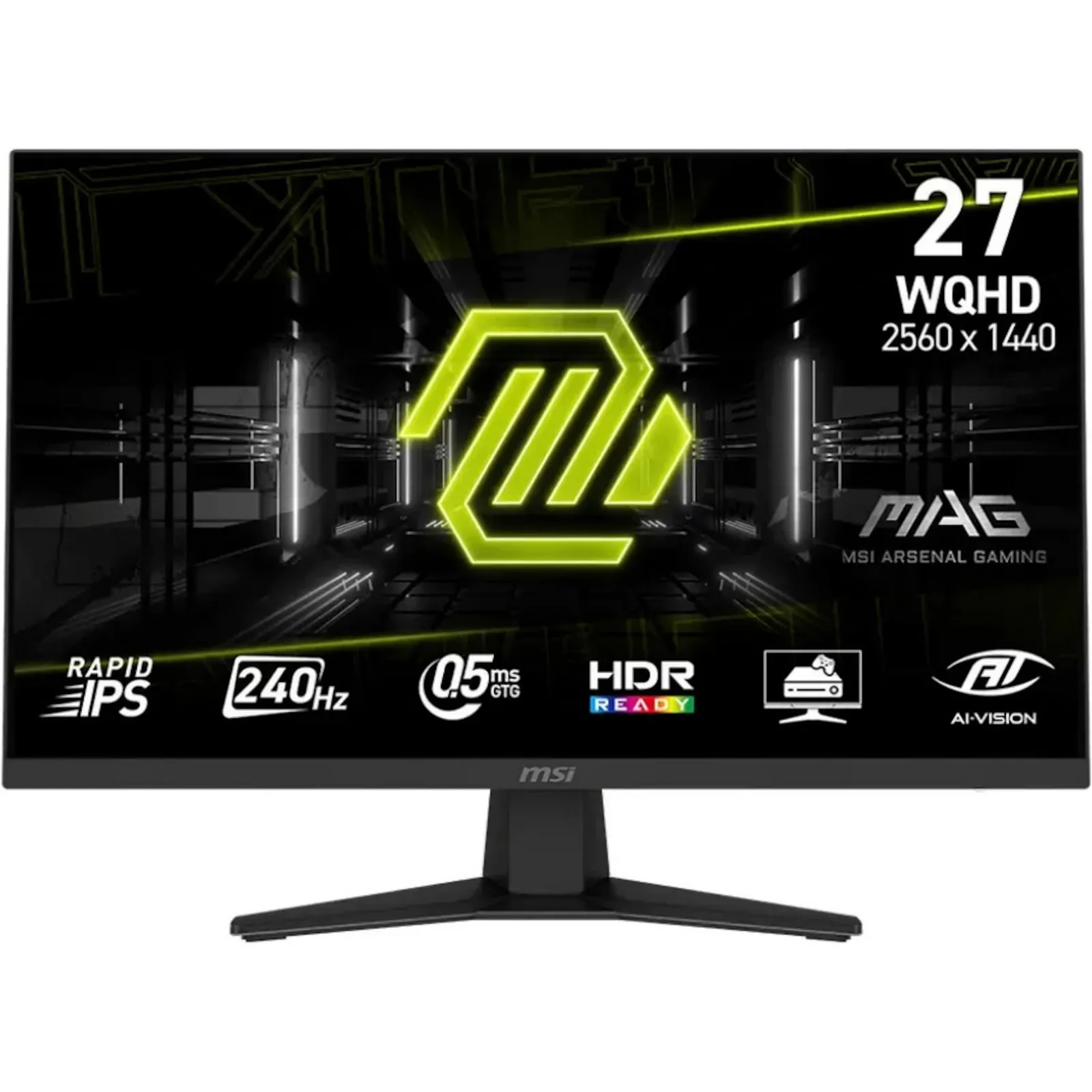 MSI MAG 274QFDE X24 68,6cm (27") QHD IPS Gaming Monitor 16:9 HDMI/DP 240Hz 0,5ms Sync