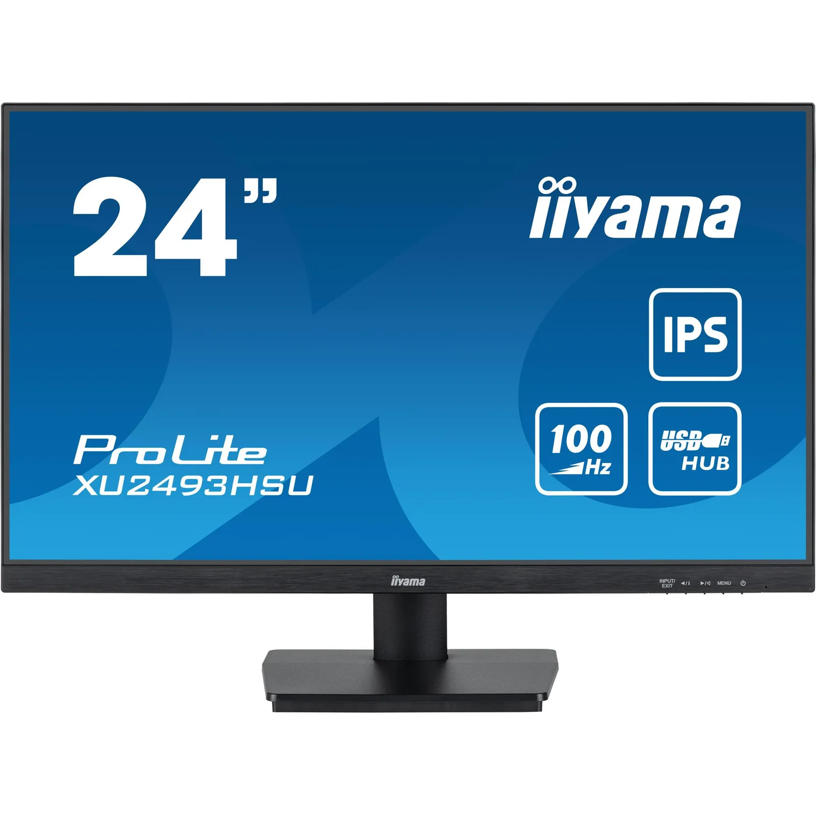 iiyama ProLite XU2493HSU-B7 60,5cm (24") FHD IPS Monitor, USB-Hub 100Hz - Slika 3