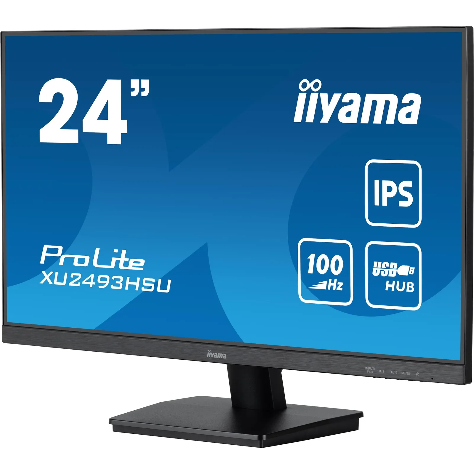 iiyama ProLite XU2493HSU-B7 60,5cm (24") FHD IPS Monitor, USB-Hub 100Hz - Slika 4