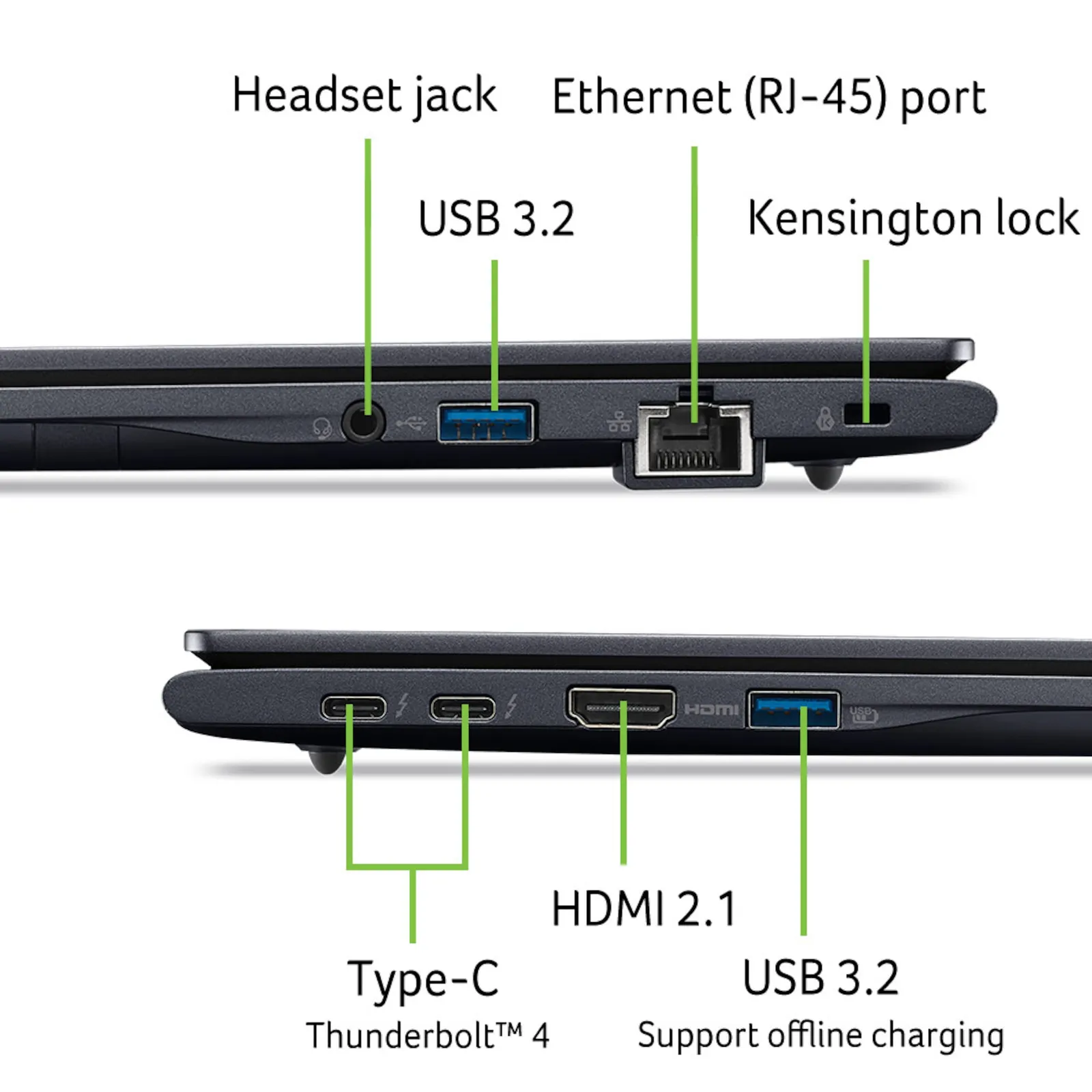 Acer TravelMate P4 TMP414-55-TCO-71PK 14" WUXGA IPS Core Ultra 7 255U 16GB/512GB SSD Win11Pro - Slika 4