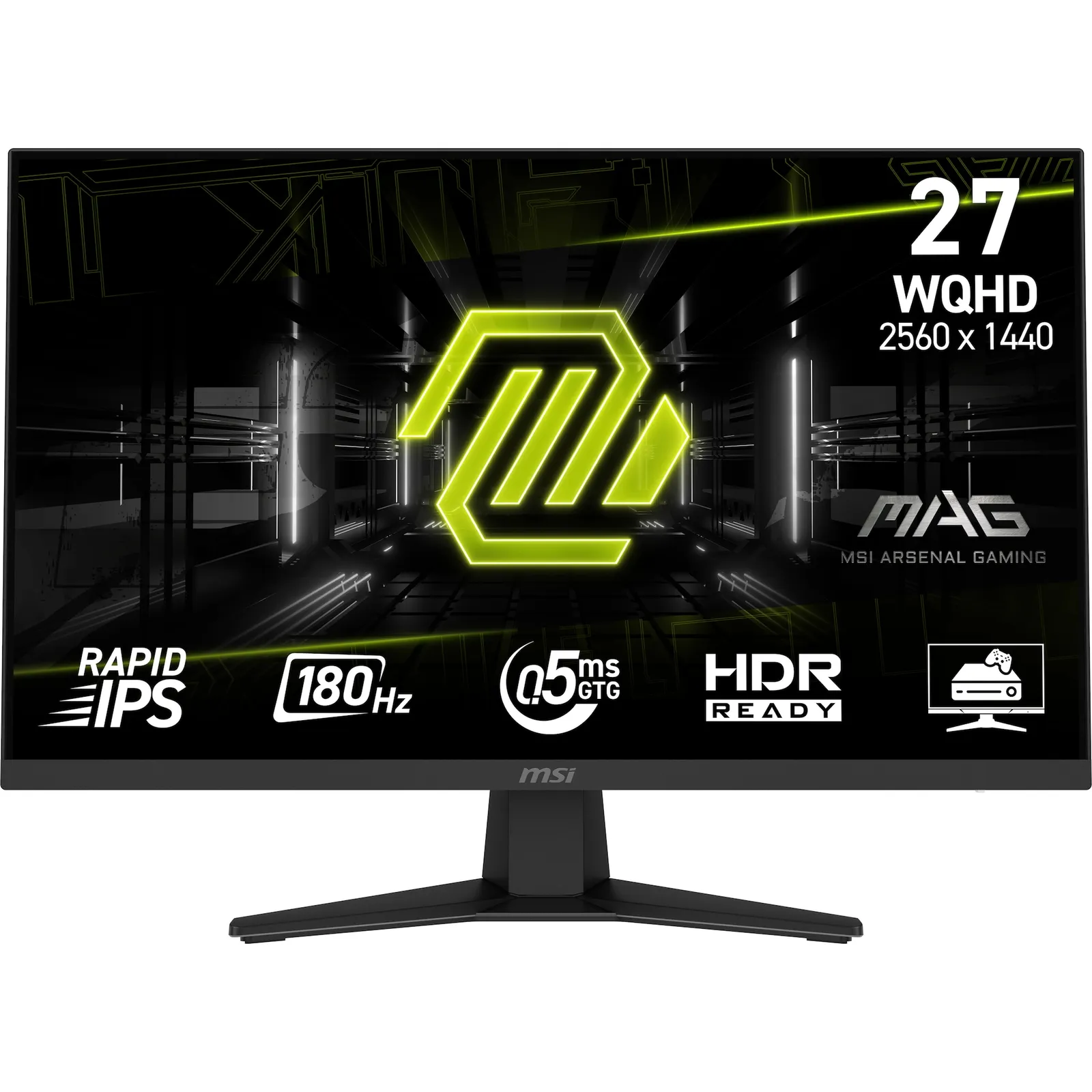 MSI MAG 274QFDE 68,6cm (27") QHD IPS Gaming Monitor 16:9 HDMI/DP 180Hz 0,5ms Sync