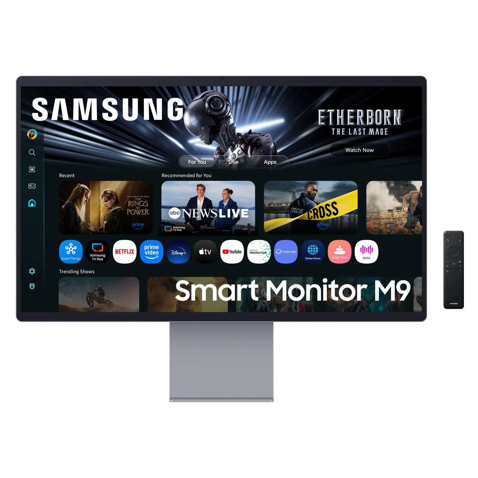 Samsung M9 M90SF (LS32FM900SUXEN) 81,3cm (32") 4K OLED Smart Monitor 16:9 HDMI/USB-C PD90W 165Hz
