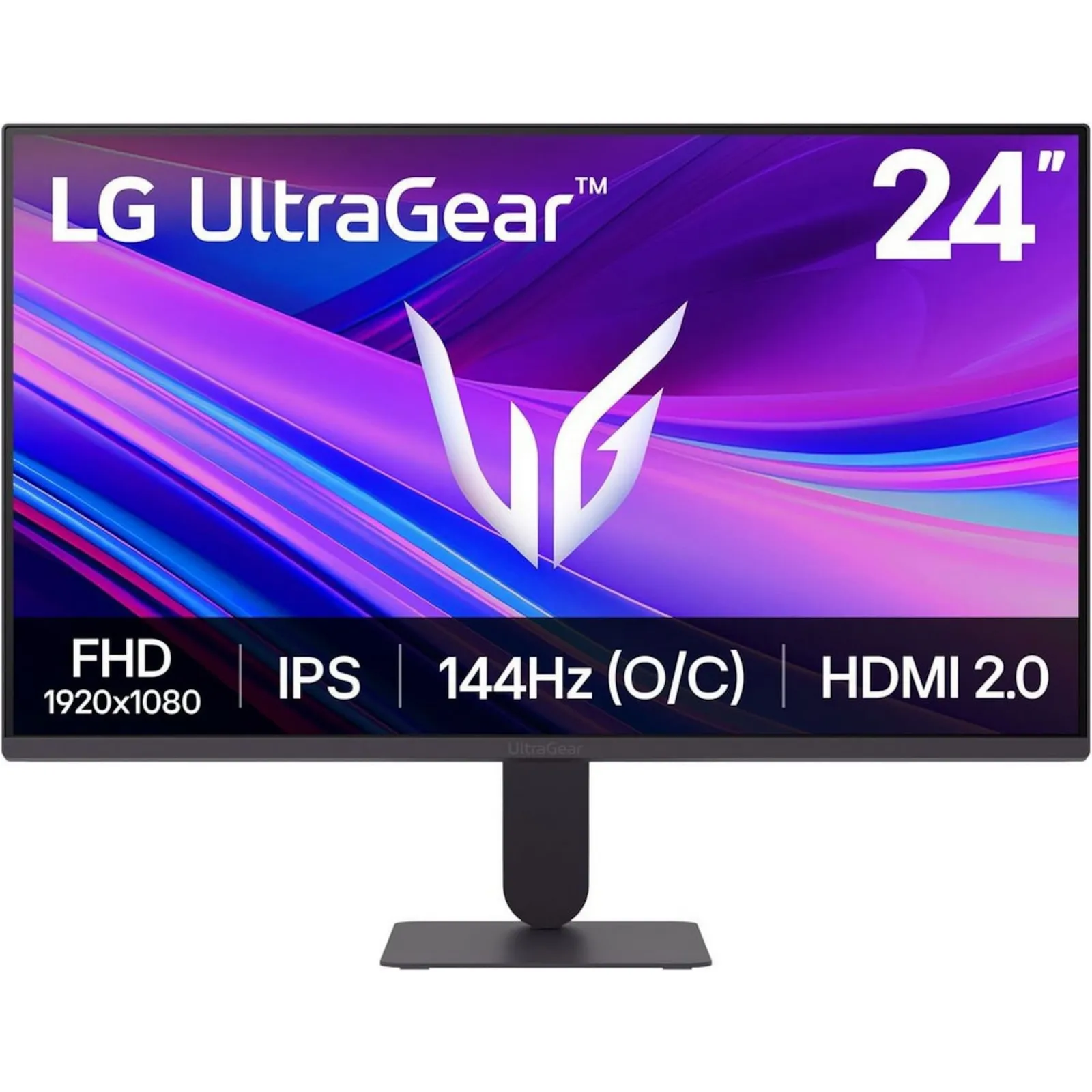 LG UltraGear 24G411A-B 60,5 cm (23,8") FHD IPS Gaming Monitor 16:9 HDMI/DP 120Hz (144Hz OC) 1ms)