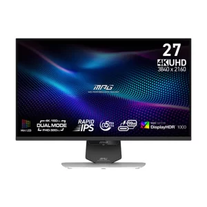 MSI MPG 274URDFWDE E16M 68,6cm (27") 4K/FHD (DualMode) IPS Gaming Monitor 16:9 DP/HDMI/USB-C PD98W 160Hz/320Hz 0,5ms (MPRT)