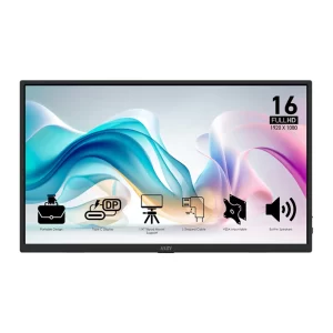MSI Pro MP165DE E6 39,6cm (15,6") FHD IPS Mobiler Monitor 16:9 HDMI/USB-C mit DP und PD15W