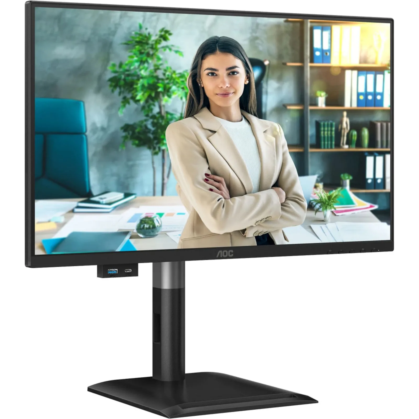 AOC Q27P4U 68,6cm (27") QHD IPS Office Monitor 16:9 HDMI/DP/USB-C 120Hz 4ms Sync - Slika 2