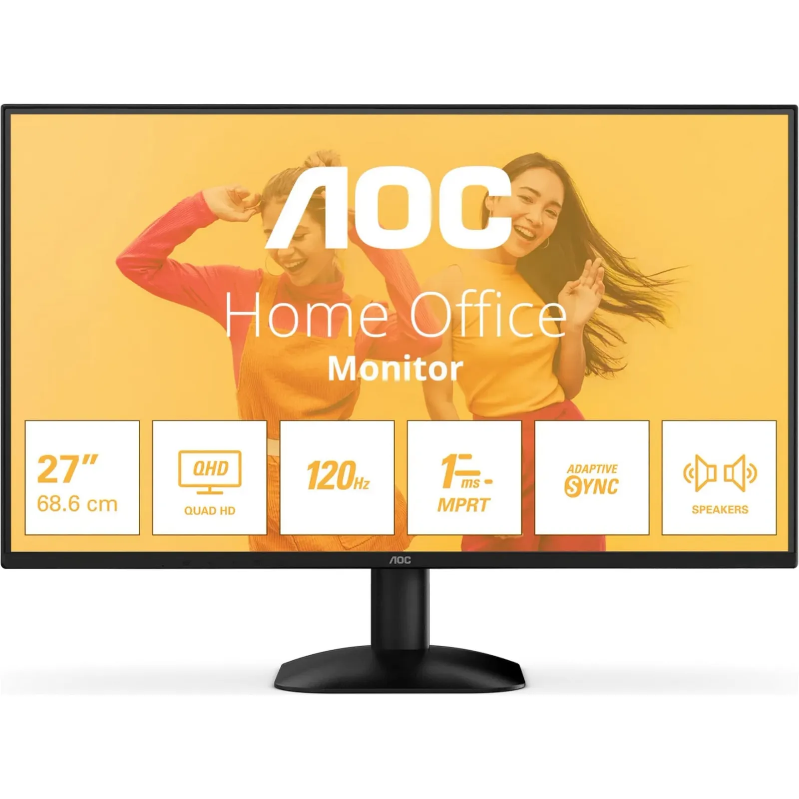 AOC Q27B35S3 68,6m (27") QHD IPS Office Monitor 16:9 DP/HDMI 120Hz Sync