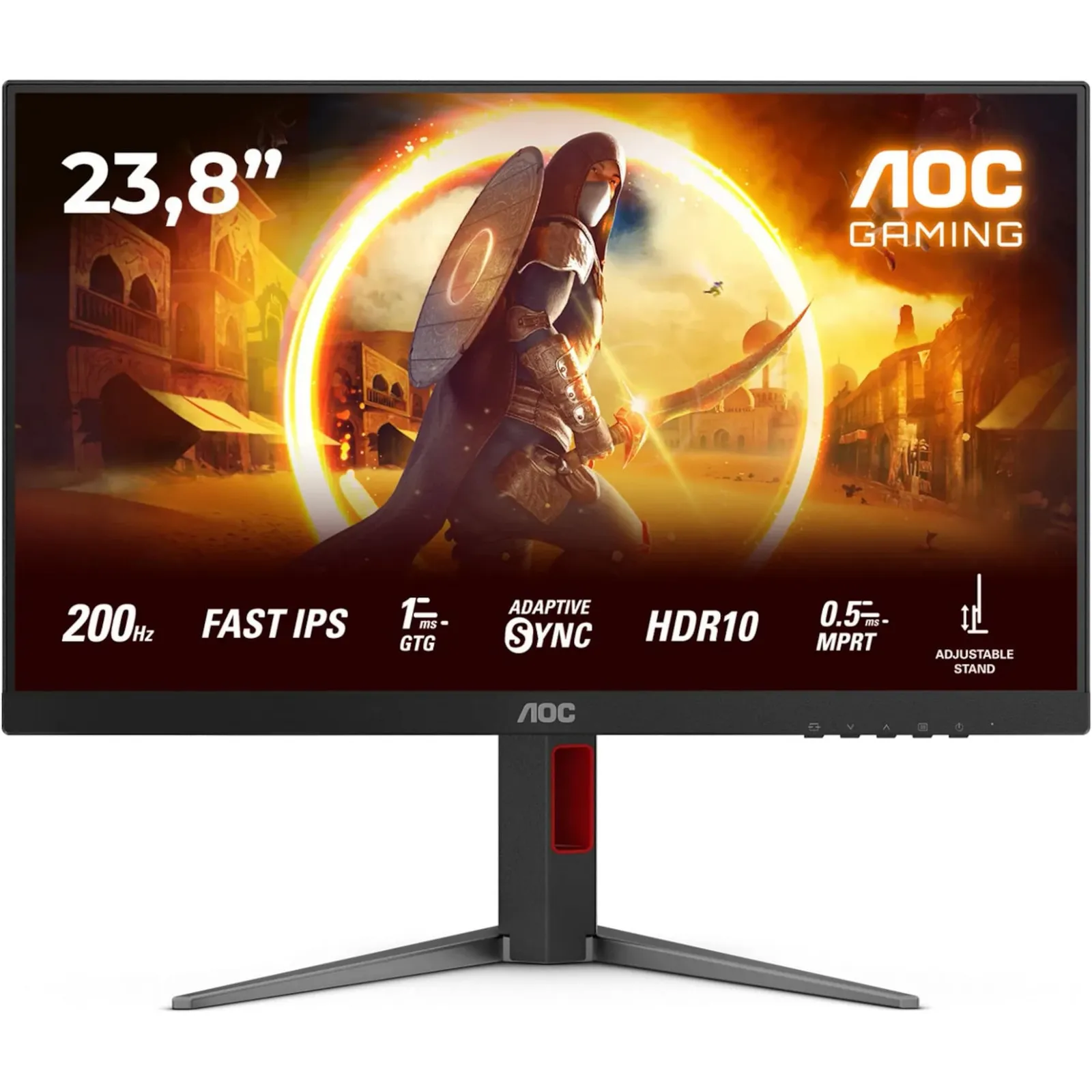 AOC 24G4HA 60,5cm (23,8“) FHD IPS Gaming Monitor 16:9 HDMI/DP 200Hz 1ms G-Sync