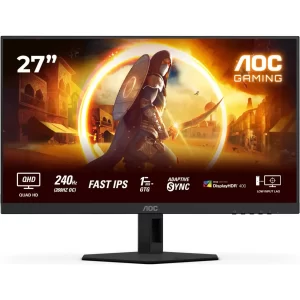 AOC Q27G4ZR 68,6cm (27“) QHD IPS Gaming Monitor 16:9 HDMI/DP 240Hz (260Hz OC) 0,3ms
