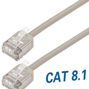 Transmedia Cat8.1 Thin flexible U FTP patch cable, 2m
