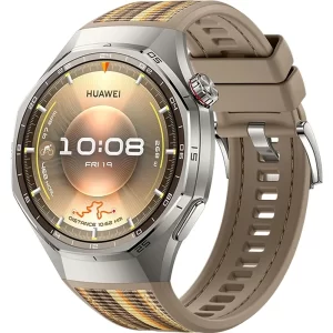 Huawei Watch GT6 Pro titanium/brown, pametni sat