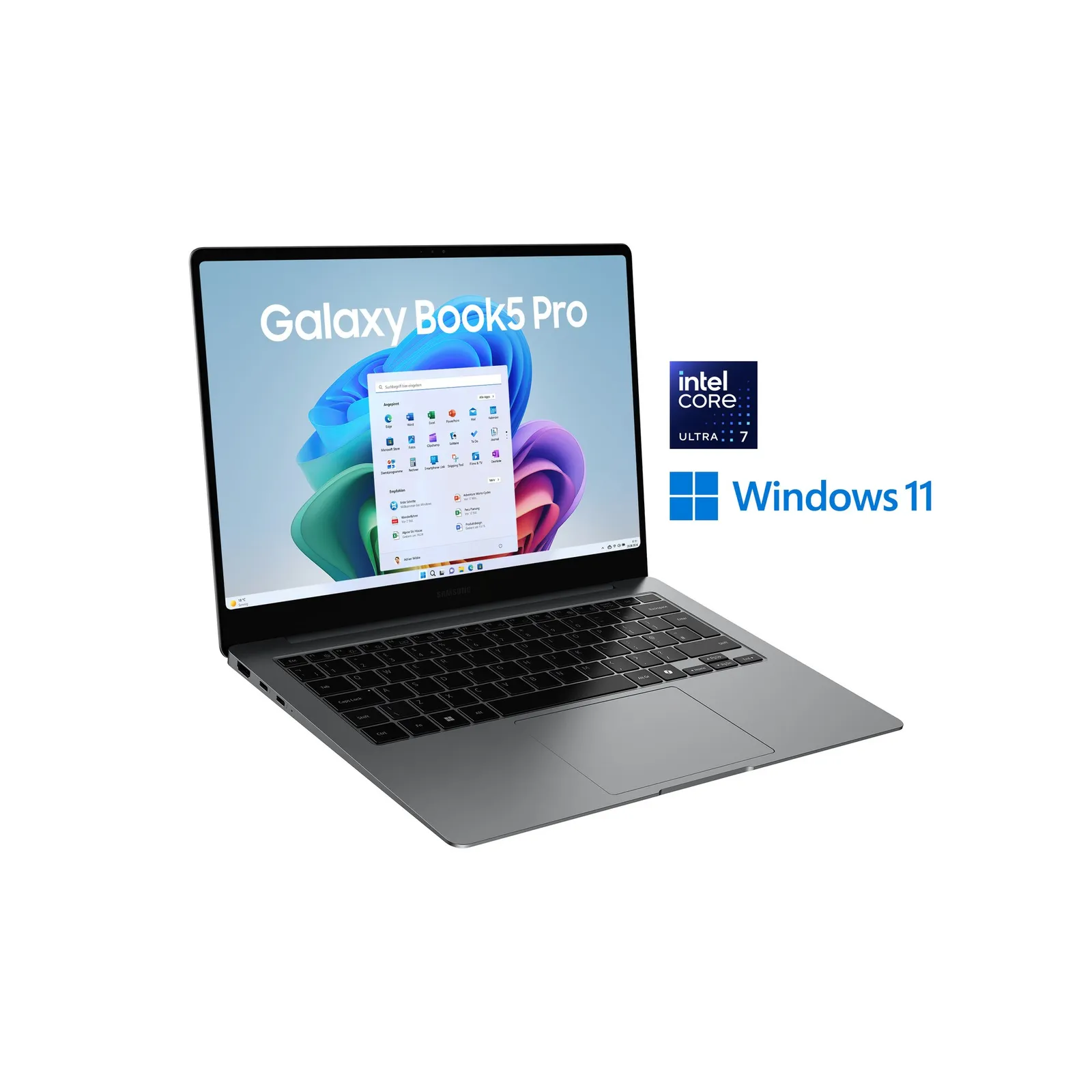 Samsung Galaxy Book5 Pro notebook, NP940XHA-KG1DE, 14"/U7/16GB/Arc/512GB/W11