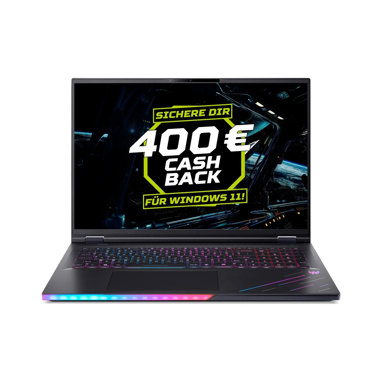 Acer Predator Helios 18 AI notebook, PH18-73-91TU, 18"/U9/64GB/RTX5080/4TB/W11P