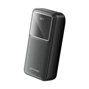 Vention 30000mAh Power Bank (Micro-USB USB-C USB-A USB-A) 22.5W Black LED Display Type