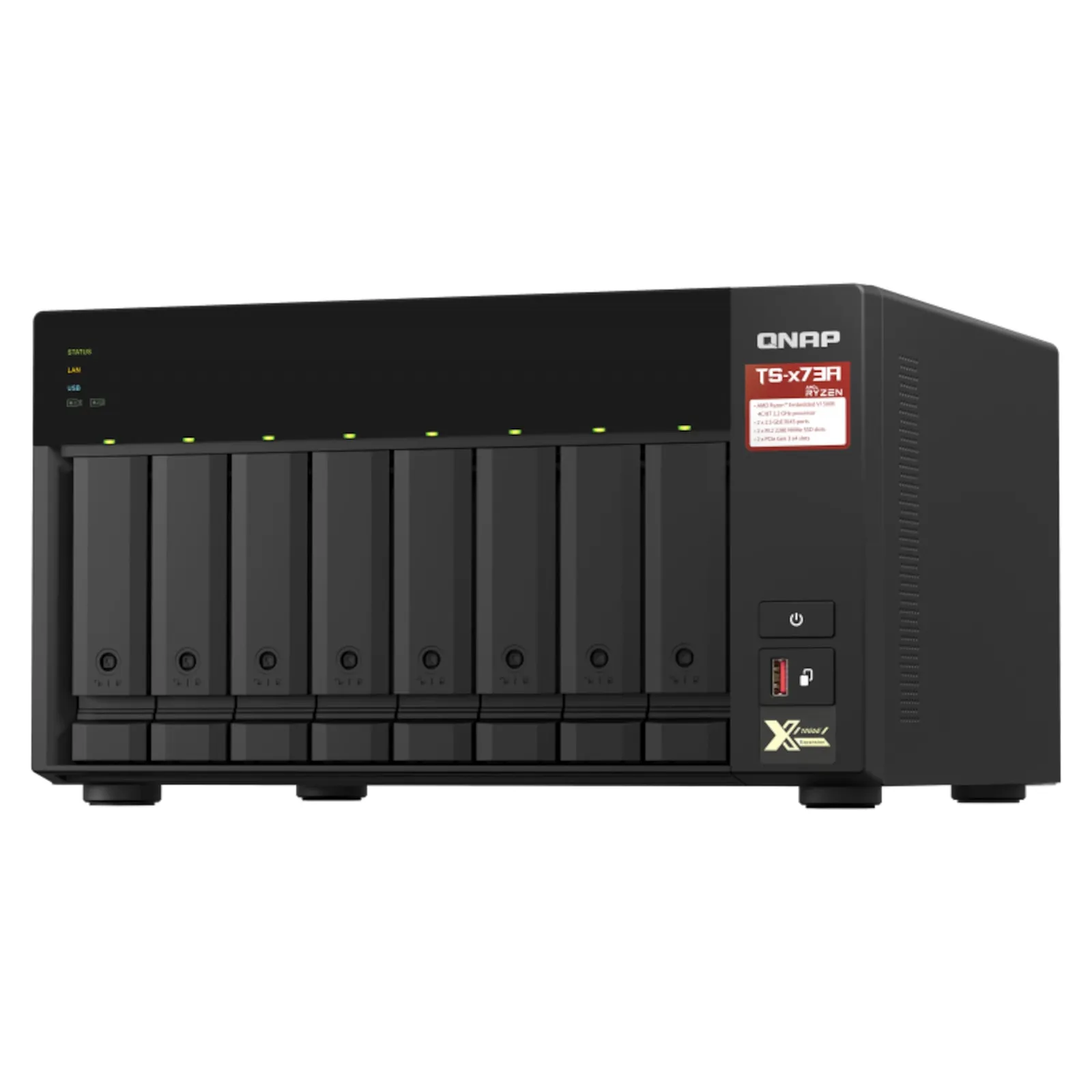 QNAP TS-873A-8G NAS System 8-Bay - Slika 2