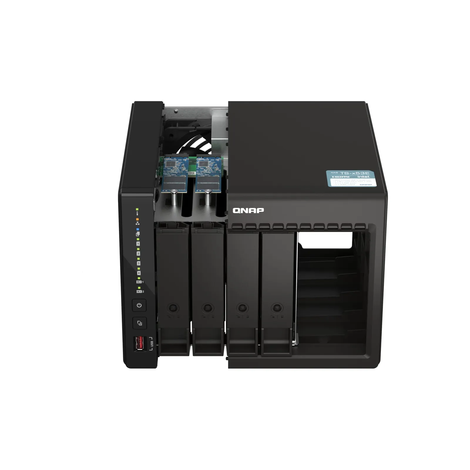 QNAP TS-453E-8G NAS System 4-Bay - Slika 2