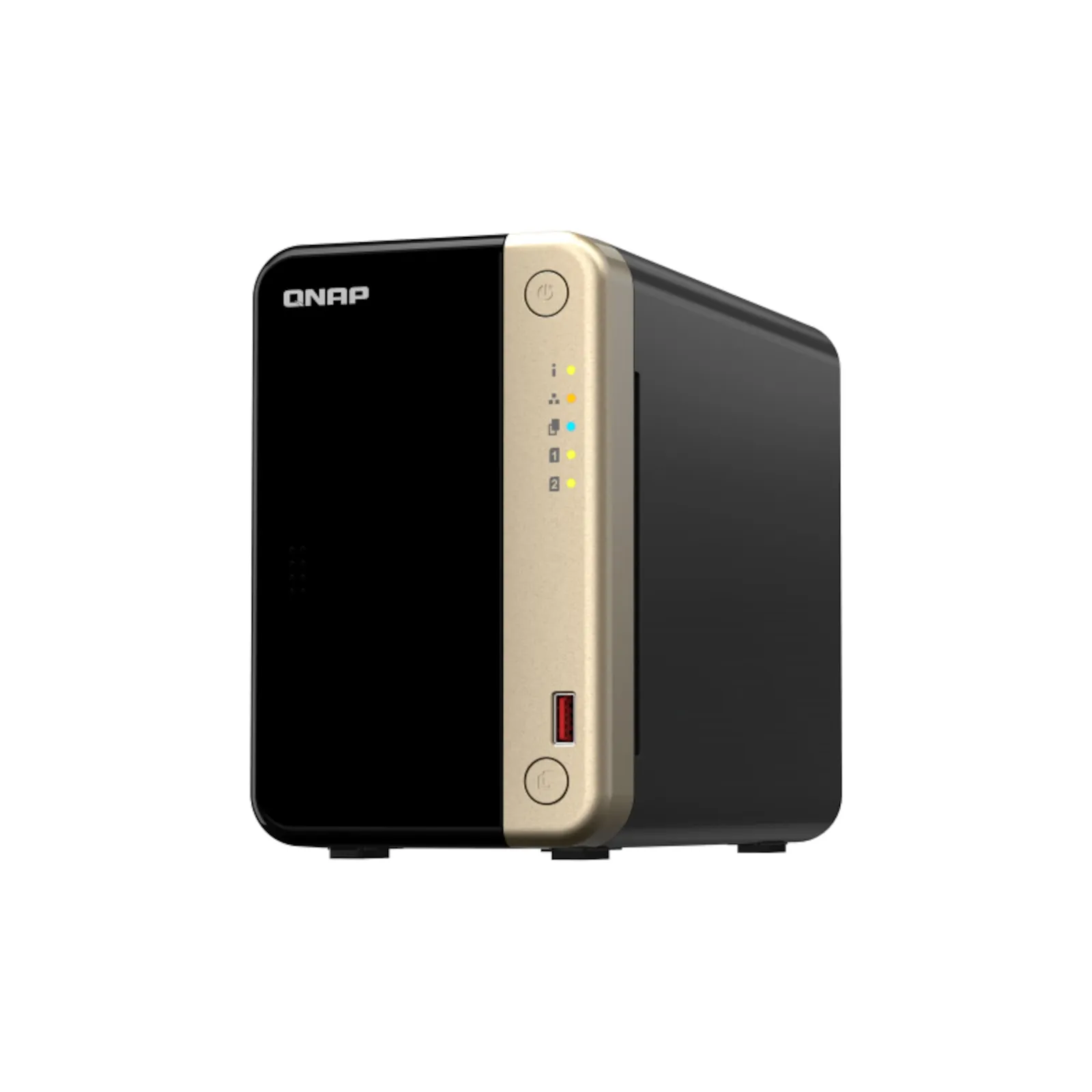 QNAP TS-264-8G NAS System 2-Bay 8TB inkl. 2x 4TB WD Red Plus WD40EFPX - Slika 3