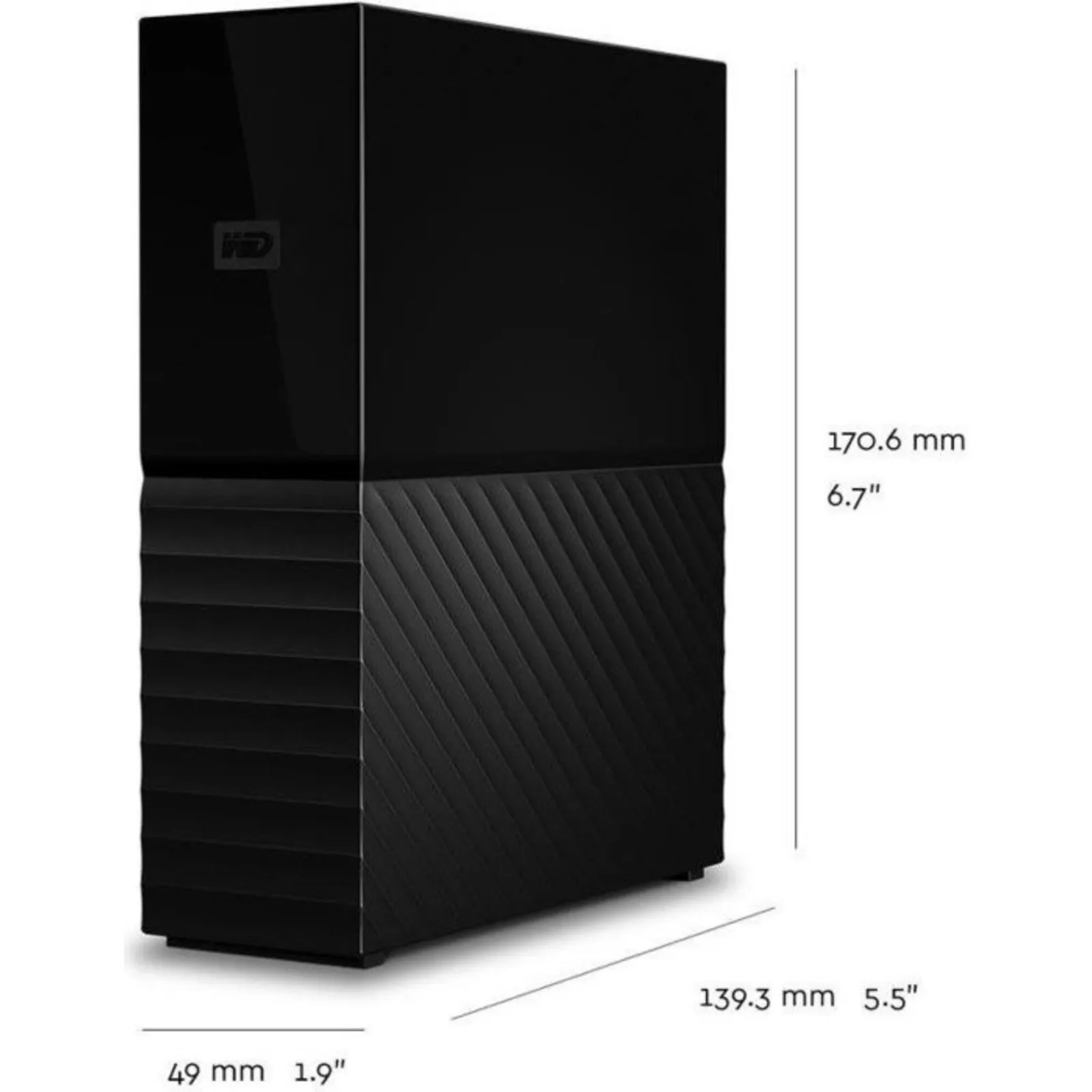WD My Book 6 TB vanjski disk 3,5" USB 3.0, crni - Slika 5