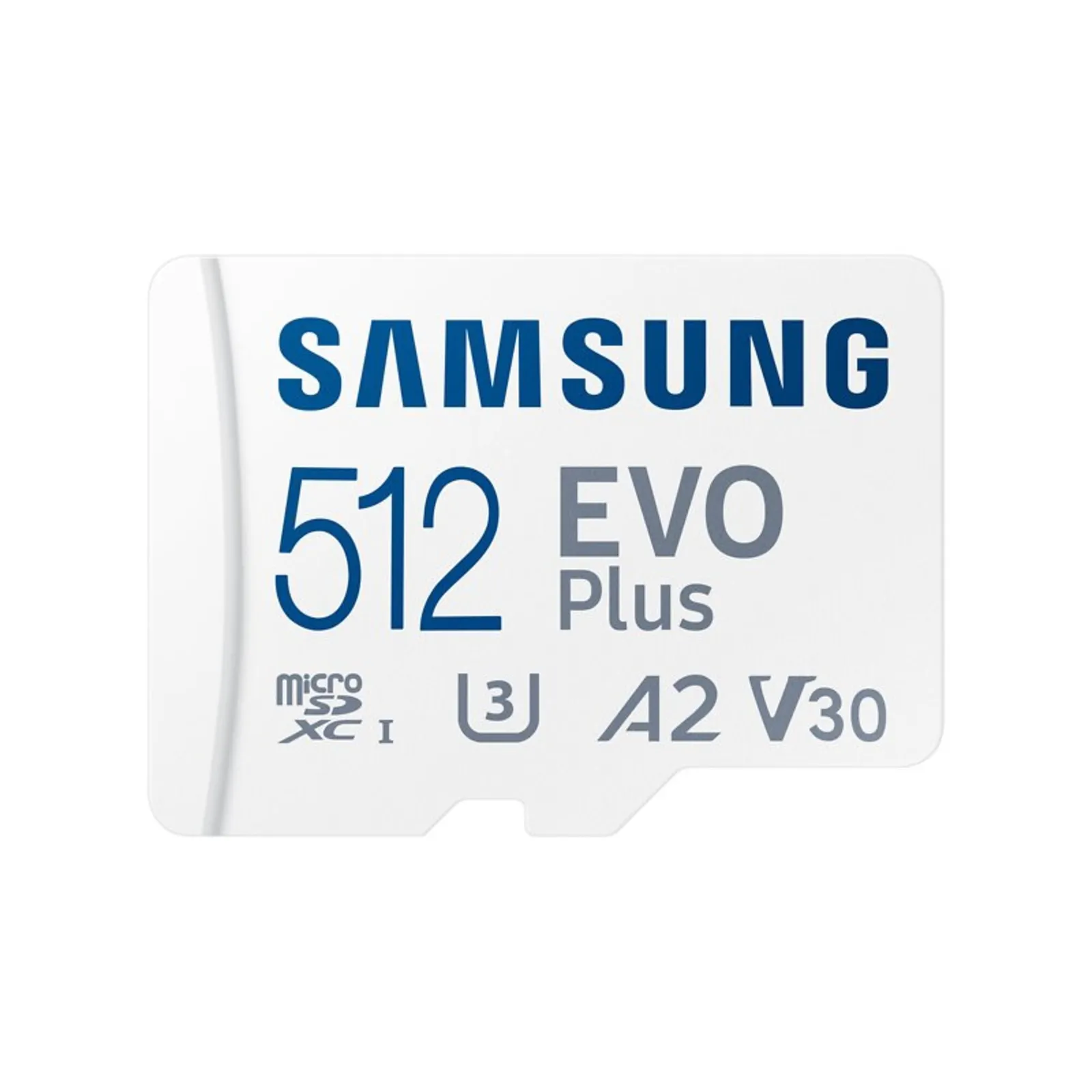 Samsung Evo Plus (2024) 512 GB microSDXC memorijska kartica (160 MB/s, klasa 10, U3)
