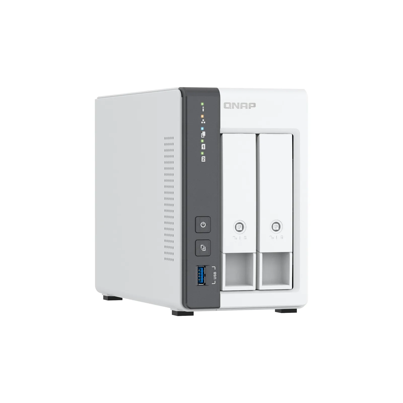 QNAP TS-216G NAS System 2-Bay 24TB inkl. 2x 12TB WD Red Plus WD120EFGX - Slika 5