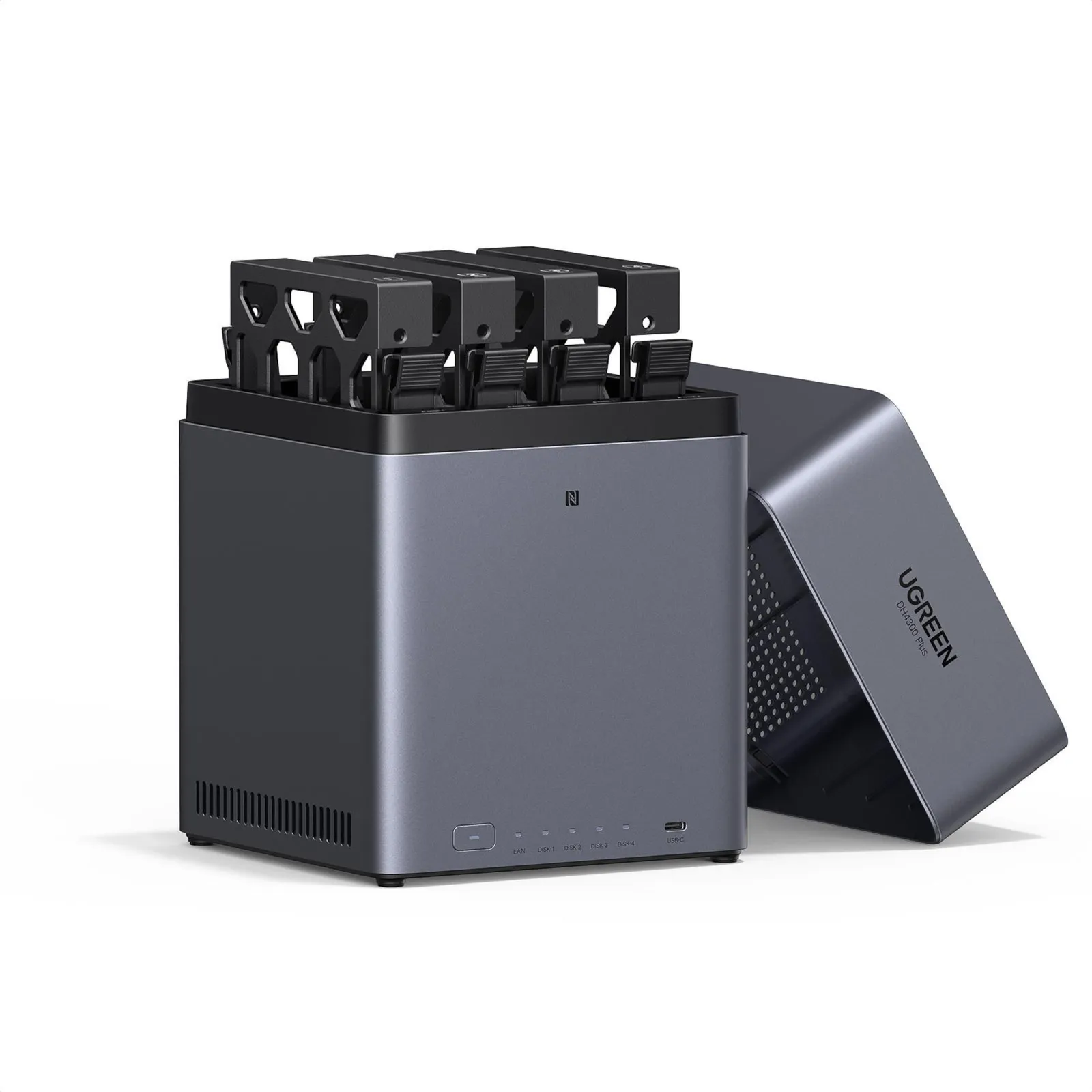 UGREEN NASync DH4300 Plus NAS System 4-Bay 24TB inkl. 4x WD WD60EFPX NAS HDD - 6 TB - Slika 4
