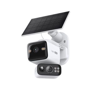 TP-Link Tapo C645D KIT solarna Wi-Fi sigurnosna kamera, dvostruka 2K leća, 360° Pan/Tilt, AI detekcija, baterija 10000mAh, IP65, solarni panel