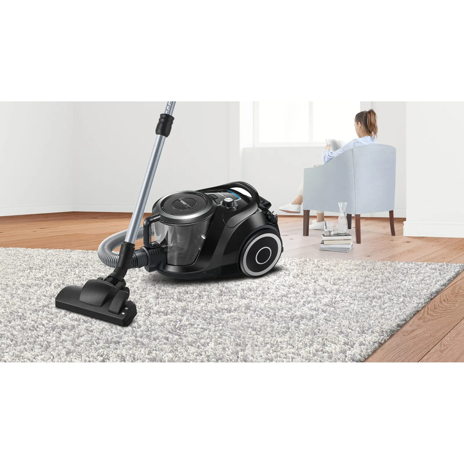 Bosch BGC41XSIL usisavač bez vrećice serije 6, crne boje - Slika 4