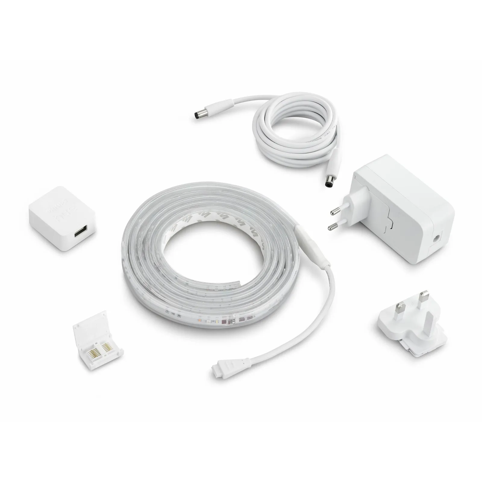 Philips Hue Lightstrip Plus V4 2m baza + 2x 1m produžetak Bijela i boja Ambijent 1600lm + 2x800lm - Slika 5