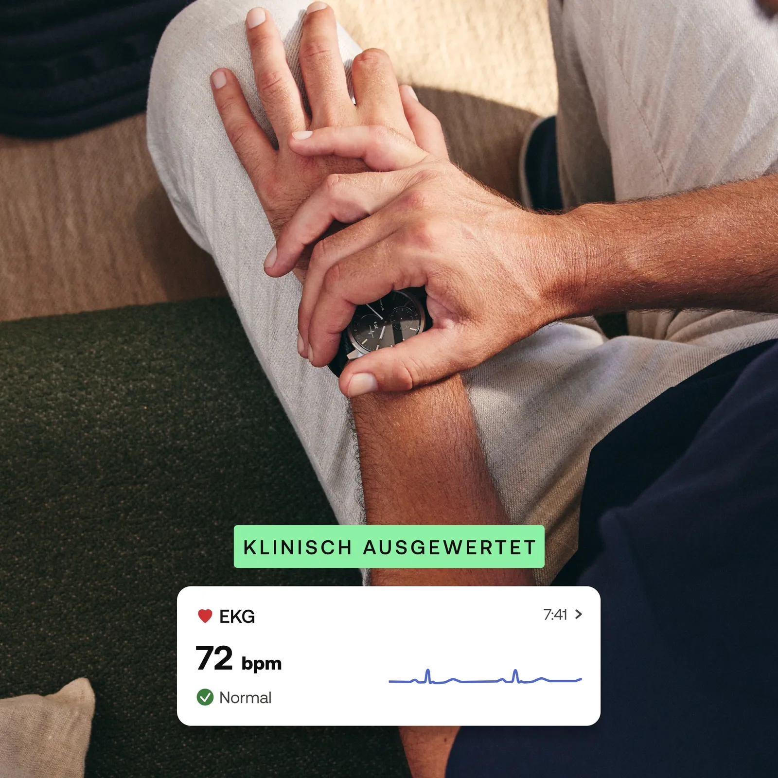 Withings ScanWatch 2 42 mm crni EKG, razina kisika u krvi, praćenje sna - Slika 5