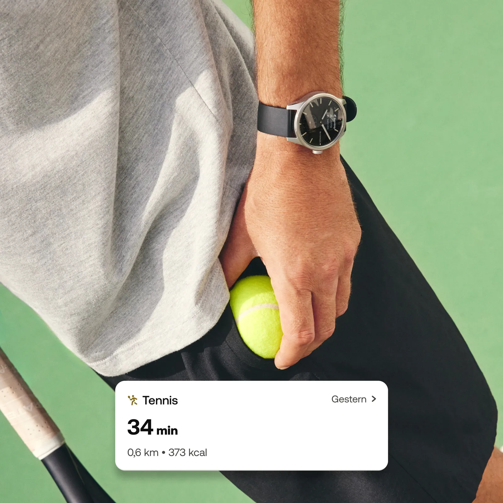 Withings ScanWatch 2 42 mm crni EKG, razina kisika u krvi, praćenje sna - Slika 2