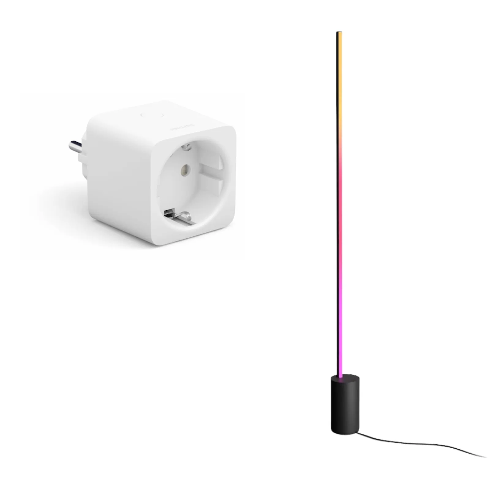 Philips Hue Gradient Signe podna svjetiljka + pametna utičnica
