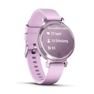 Garmin Lily® 2 Lilac pametni sat, aluminijski/silikonski remen 14 mm