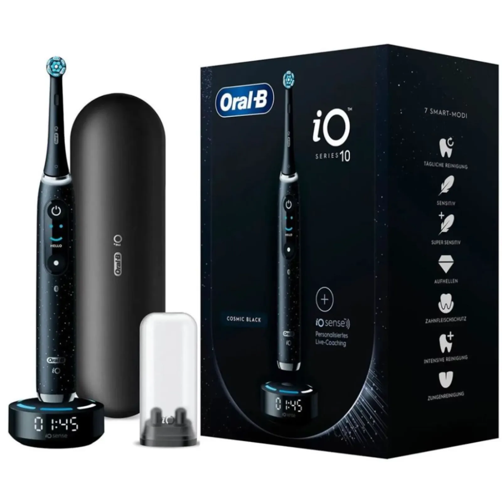 Oral-B iO Series 10 električna četkica za zube, crna - Slika 2