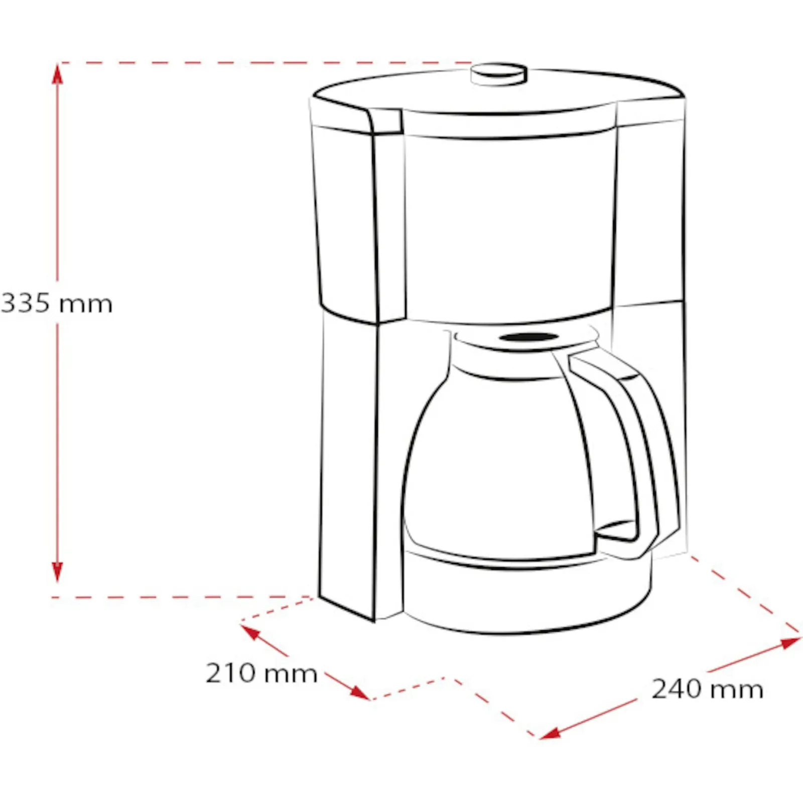 Melitta Look Perfection 1025-06 aparat za kavu crni/nehrđajući čelik - Slika 2