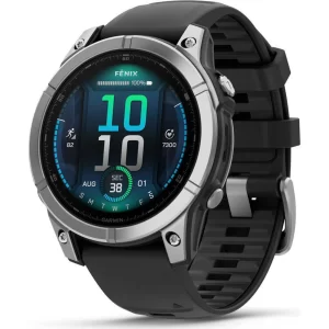 Garmin fēnix E - 47 mm AMOLED Crna/ Srebrna