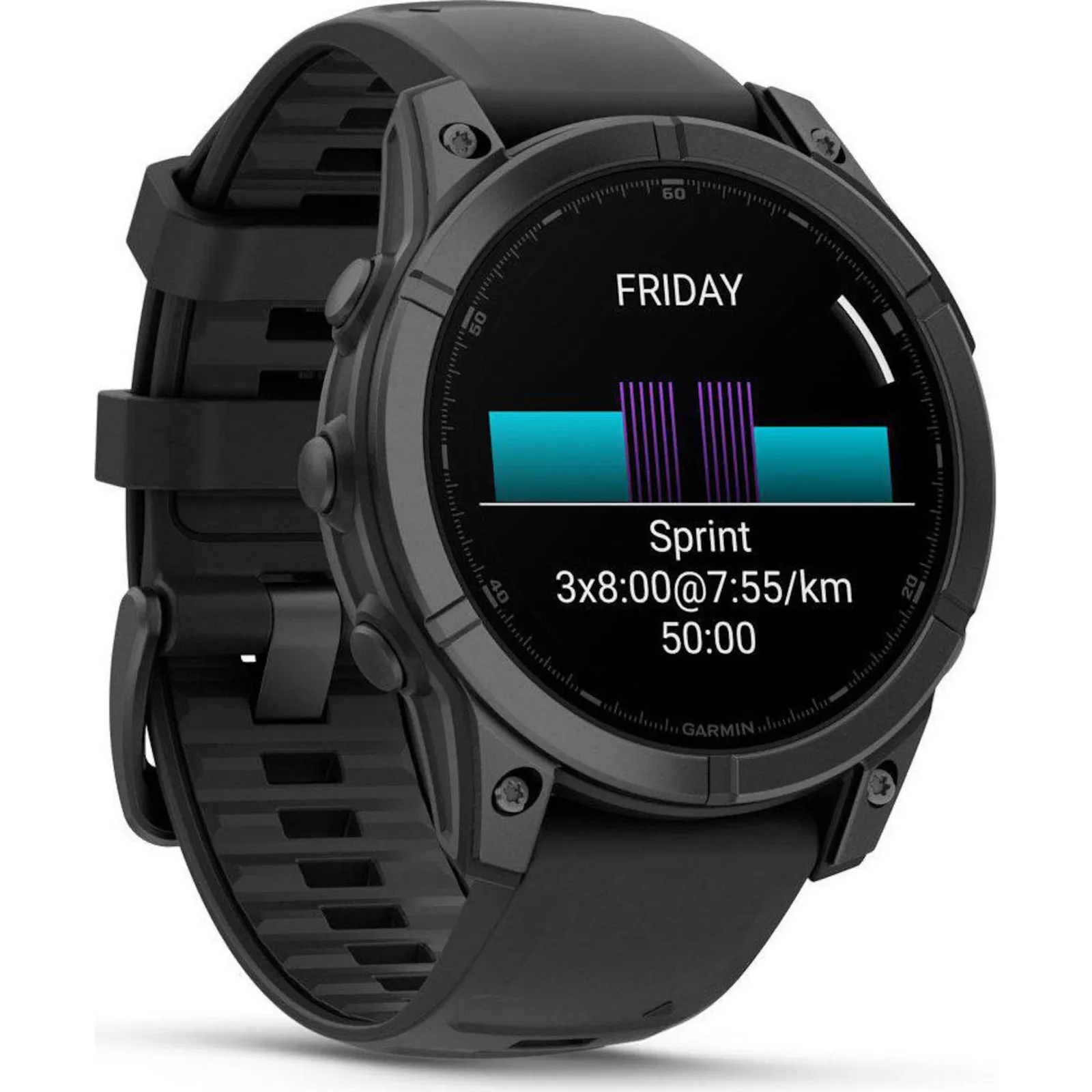 Garmin fēnix E - 47 mm AMOLED crna/škriljevac siva - Slika 3