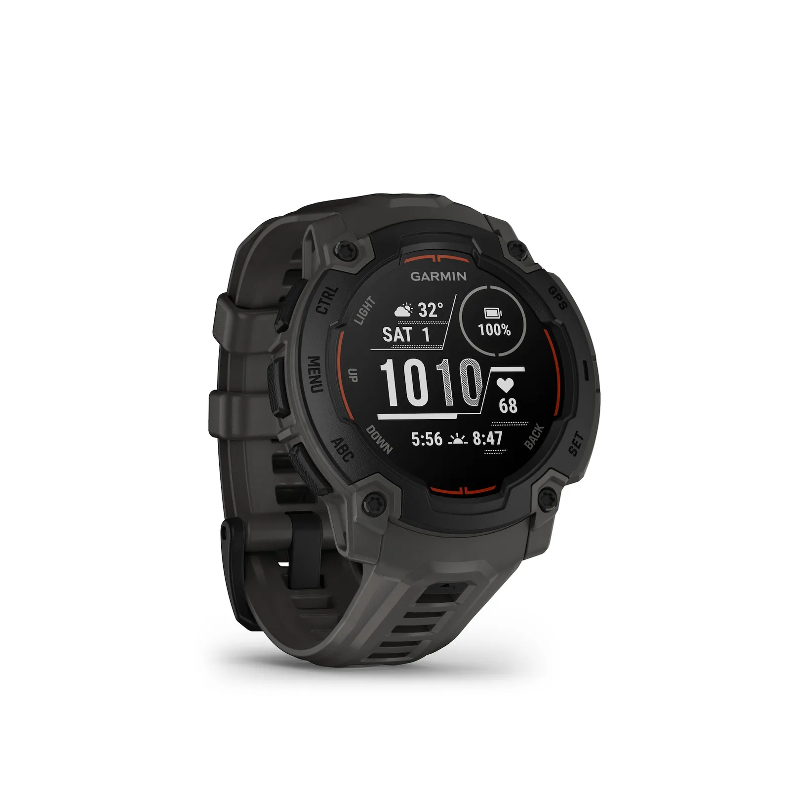Garmin INSTINCT E Crni multisportski pametni sat od 45 mm s izmjenjivim remenom od 22 mm