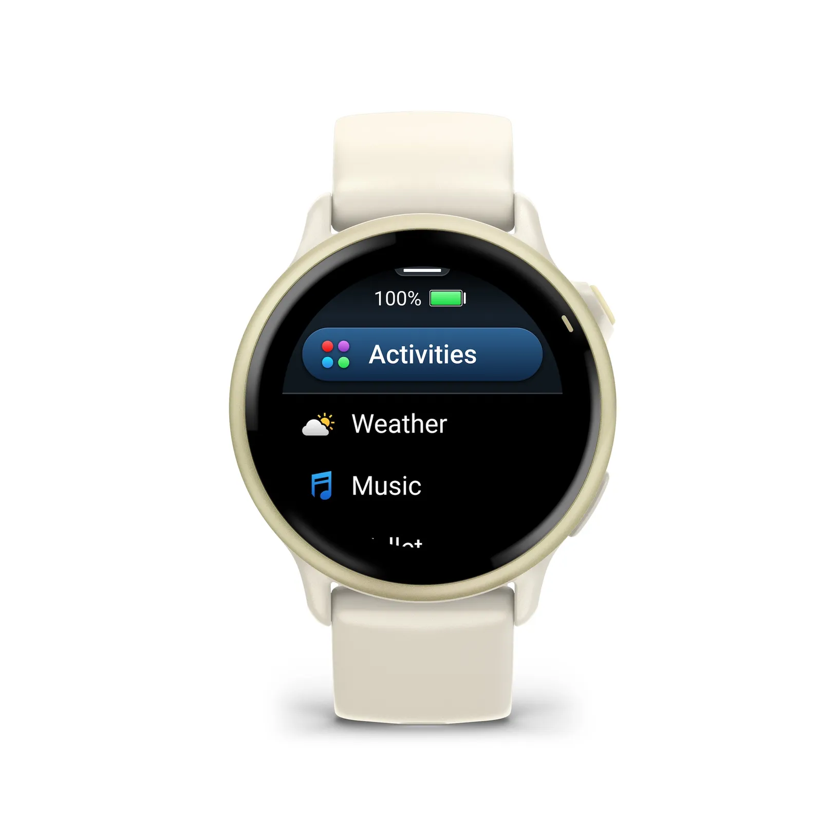 Garmin vivoactive® 6 Koštani/Lunar Gold Aluminij - Slika 3