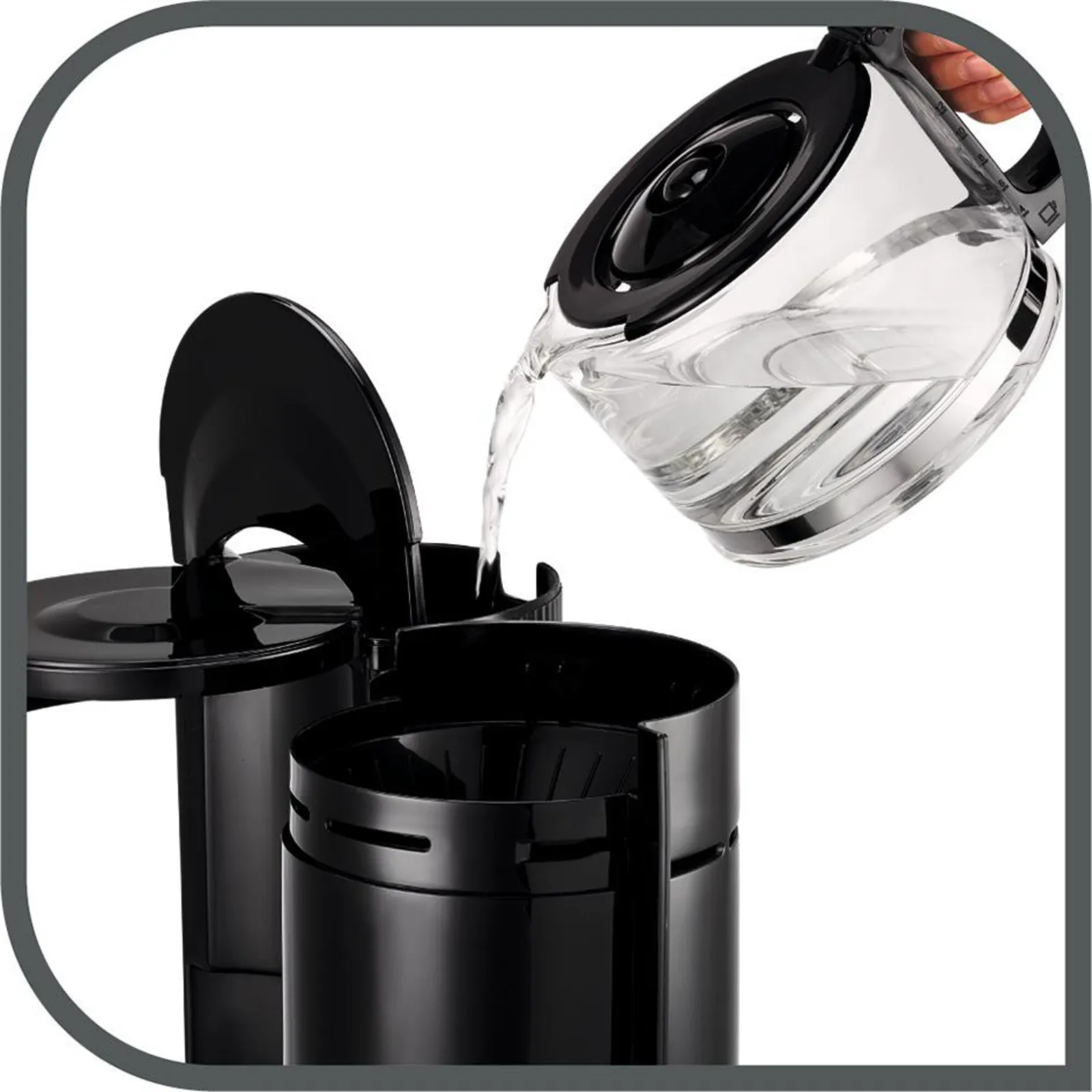 Tefal CM1218 Uno aparat za kavu, crni - Slika 5