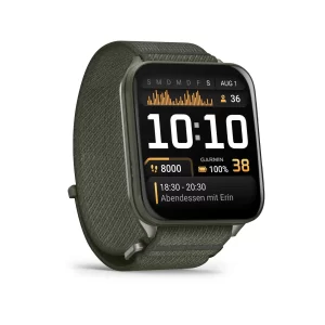 Garmin Venu® X1 Mahovinasto zelena s ComfortFit najlonskim remenom